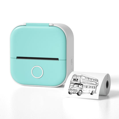 T02 Pocket Printer: Mini Portable Wireless Bluetooth